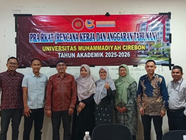 Fakultas Ilmu Kesehatan Universitas Muhammadiyah Cirebon Gelar Rapat Pra-RKAT Tahun Anggaran 2026 Fakultas Ilmu Kesehatan Universitas Muhammadiyah Cirebon Gelar Rapat Pra-RKAT Tahun Anggaran 2026