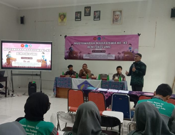 Musyawarah Mahasiswa Ke-IX BEM FIKes UMC Teguhkan Peran Kepemimpinan Mahasiswa Berkemajuan