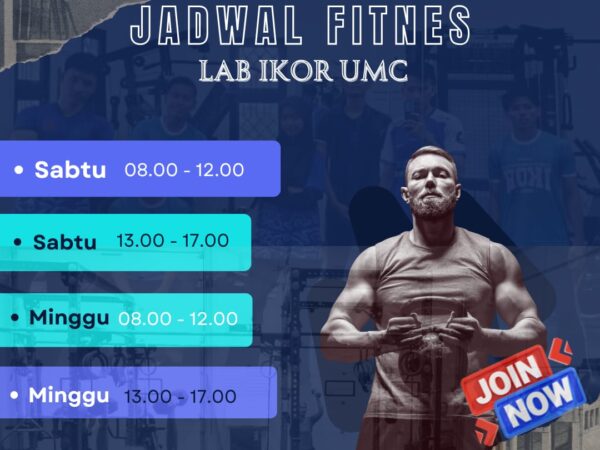 LAB IKOR UMC BUKA LAYANAN FITNES AKHIR PEKAN UNTUK DOSEN DAN KARYAWAN LAB IKOR UMC BUKA LAYANAN FITNES AKHIR PEKAN UNTUK DOSEN DAN KARYAWAN