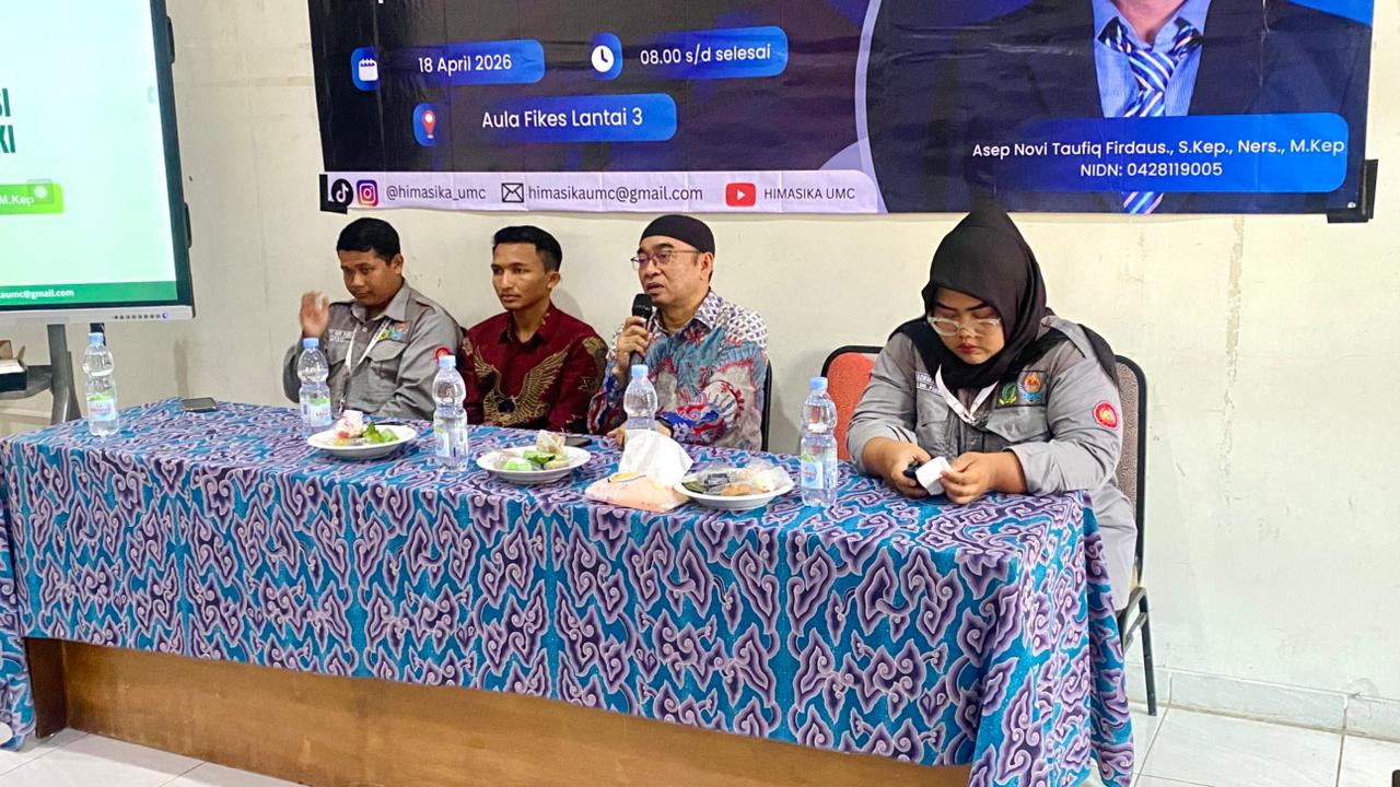 Study Club Keperawatan UMC Bahas Implementasi SDKI, SLKI, dan SIKI dalam Penyusunan Asuhan Keperawatan Profesional Study Club Keperawatan UMC Bahas Implementasi SDKI, SLKI, dan SIKI dalam Penyusunan Asuhan Keperawatan Profesional